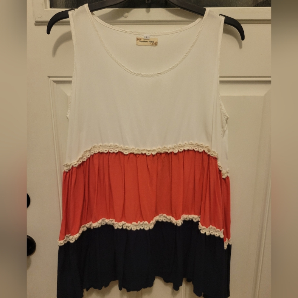 Southern Stitch Tank Top